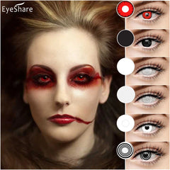 YOUMIKA  -  Cosplay Color Contact Lenses PURE Series Makeup Halloween Beauty Contact Lenses Eye Cosmetic Color Lens Eyes