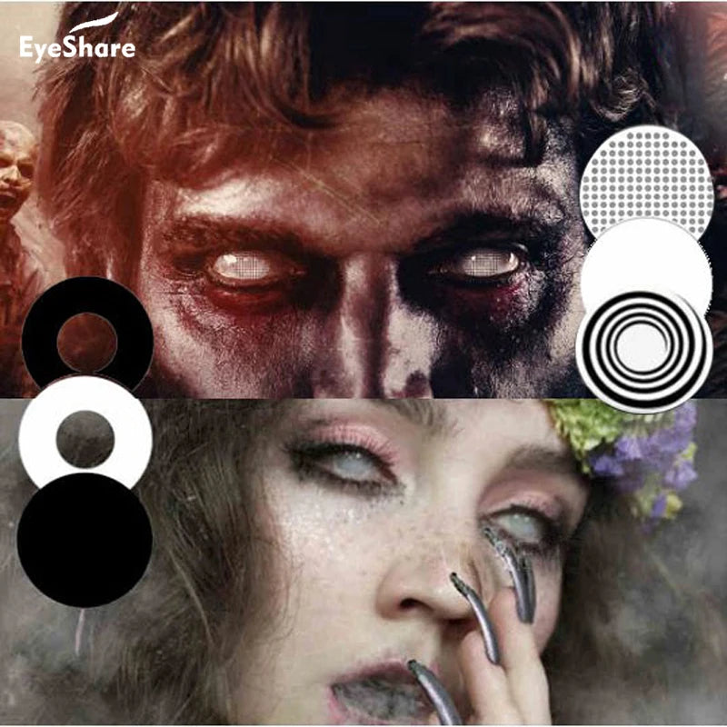 YOUMIKA  -  Cosplay Color Contact Lenses PURE Series Makeup Halloween Beauty Contact Lenses Eye Cosmetic Color Lens Eyes