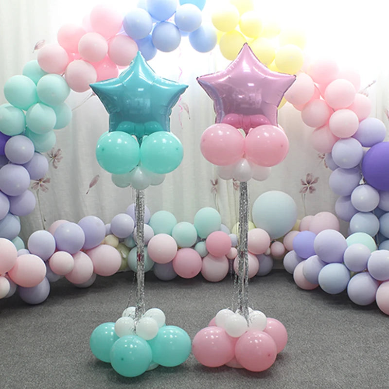 YOUMIKA  -  1Set Balloon Column Kit Base Stand  For Balloon Tower Decoration for Birthday Party Wedding Party Event Christmas Decorations