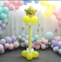 YOUMIKA  -  1Set Balloon Column Kit Base Stand  For Balloon Tower Decoration for Birthday Party Wedding Party Event Christmas Decorations