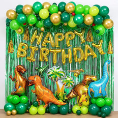 YOUMIKA   -  Dinosaur Birthday Party Decorations & Balloons Arch Garland Kit for Dino Themed Kid's Party Shower Celebration