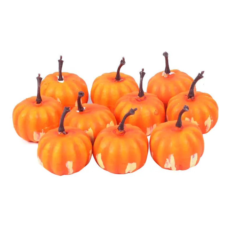 YOUMIKA  -  Artificial Pumpkin Autumn Fall Decoration Simulation fake Vegetable for Halloween Autumn Harvest Festival Home Table Decoration