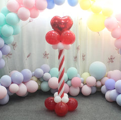 YOUMIKA  -  1Set Balloon Column Kit Base Stand  For Balloon Tower Decoration for Birthday Party Wedding Party Event Christmas Decorations