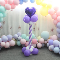 YOUMIKA  -  1Set Balloon Column Kit Base Stand  For Balloon Tower Decoration for Birthday Party Wedding Party Event Christmas Decorations