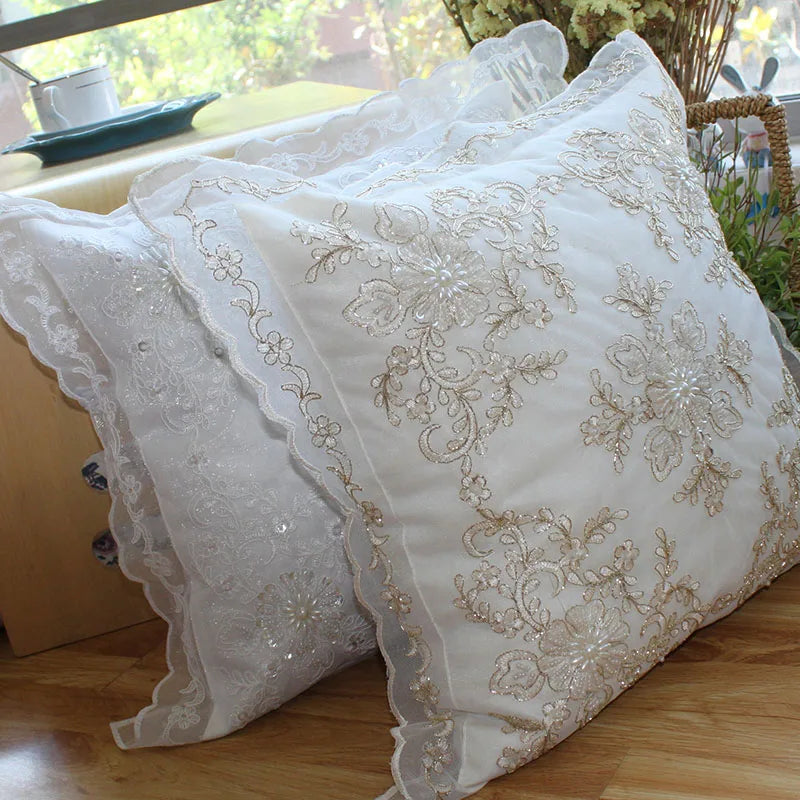 YOUMIKA  -  Decorative cushions lace pillowcase  ornamental pillows for living room Decorative pillowcase for sofa  pillow home decor