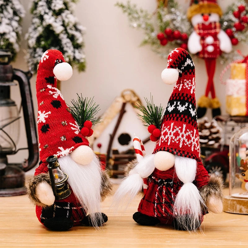 YOUMIKA  -  2024 Christmas Gnome Faceless Doll Ornament Merry Christmas Decorations For Home Navidad Natal Cristmas Xmas Gift New Year 2025