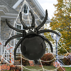 YOUMIKA  -  Large Halloween Spider Foil Balloons Happy Halloween Party Decoration Supplies Kids Toys Globos Haunted House Horror Props