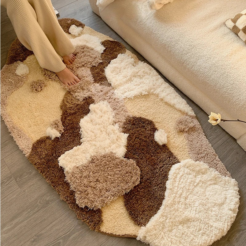 YOUMIKA  -  Bedside Rug Living Room Coffee Table IG Decorative Carpet Non-slip Trend Large Are Decoration Tapis ковер Cloakroom Mat Bedroom