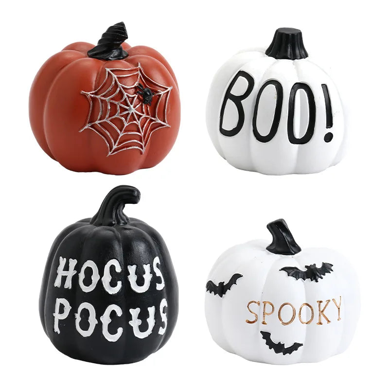 YOUMIKA  -  Halloween Ornaments Resin Thanksgiving Pumpkin Decoration Fall Pumpkin Fall Thanksgiving Harvest Home Decorations