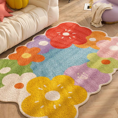 YOUMIKA  -  Carpet for Living Room Coffee Tables Special-shaped Bedroom Large Area Cute Plush Mat Home Decoration Cloakroom  Rug