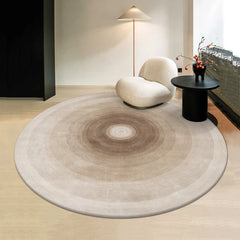 YOUMIKA  -  Carpet for Living Room Large Area Round Abstract Lines Fluffy Rug Home Decoration IG Bedroom Cloakroom Plush Mat