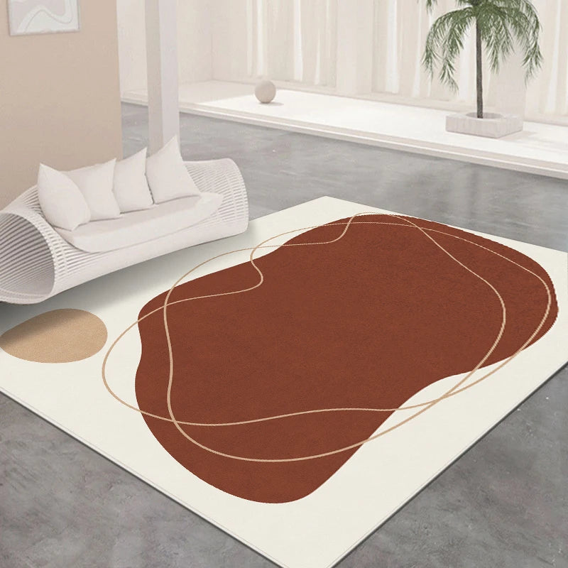 YOUMIKA  -  Nordic Style Minimalist Bedroom Bedside Rugs Living Room Decoration Carpet High Quality Studio Lounge Rug Home Decor Floor Mat