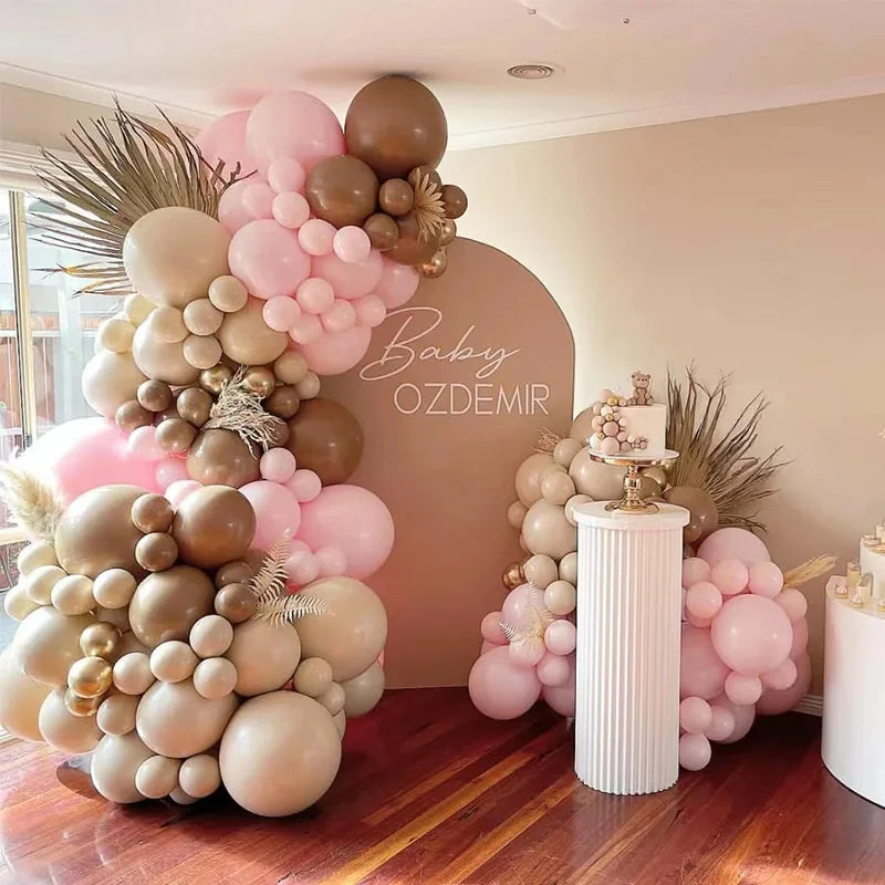 YOUMIKA  -  New Arrival Party Decoration Balloons Garland Arch Kit for Baby Shower Bridal Shower Birthday Party Wedding Decorations Supplies