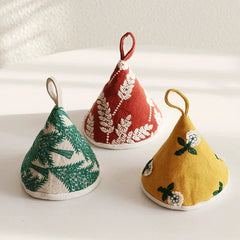 YOUMIKA  -  Japanese Cute Triangle Cap Anti Scalding Pot Cap Kitchen Clay Pot Enamel Pot Anti Scalding Cap Fabric Gloves