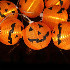 YOUMIKA  -  LED Pumpkins String Lights Battery Operated Outdoor Decorative String Light Holiday Home Decor Accents for Holiday Party Decor