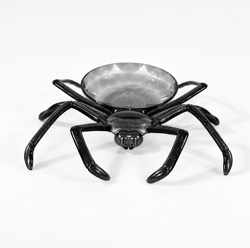 YOUMIKA  -  Halloween Spider Shaped Fruits Candy Basket Snack Cookie Bowl Plate Tray Kids Trick or Treat Halloween Party Table Decorations