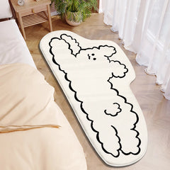 YOUMIKA  -  Carpet for Living Room Cartoon Cute Large Area Home Decoration Children's Bedroom Plush Mat Bedside  Cloakroom Rug