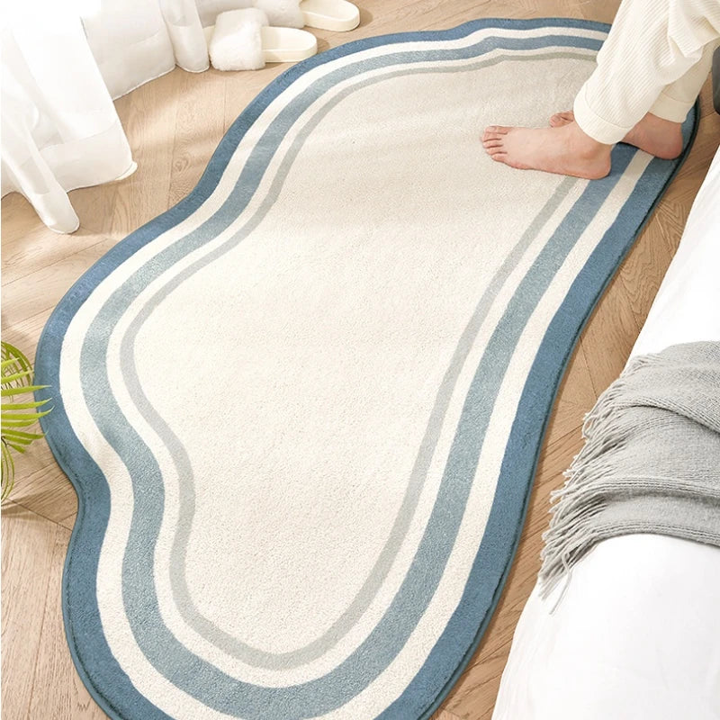 YOUMIKA  -  Carpet for Living Room Special-shaped Soft Home Decoration Bedroom Bedside Plush Mat Large Area  Cloakroom Fluffy Rug