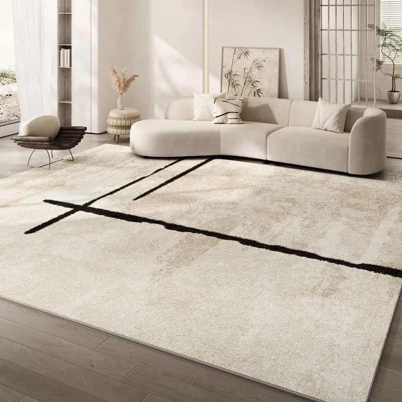 YOUMIKA  -  Wabi-sabi Style Living Room Decoration Plush Carpet Large Area Rugs for Bedroom Thick Anti-slip Floor Mat Fluffy Soft Lounge Rug