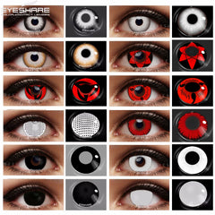 YOUMIKA  -  Color Contact Lenses for Eyes Anime Cosplay Colored Lenses Blue Green Halloween Lenses Contact Lens Beauty Makeup