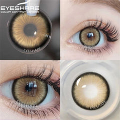 YOUMIKA  -  1 Pair Color Contact Lenses for Eyes Natural Blue Lenses DIAMOND lense Yearly Beautiful Pupil Fashion Eye Contact Lens