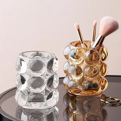 YOUMIKA  -  INS Style Creative Glass Pen  Decoration Eyebrow Makeup  organizer Brush Holder  Girl Cute Desktop Lipstick brush Storage