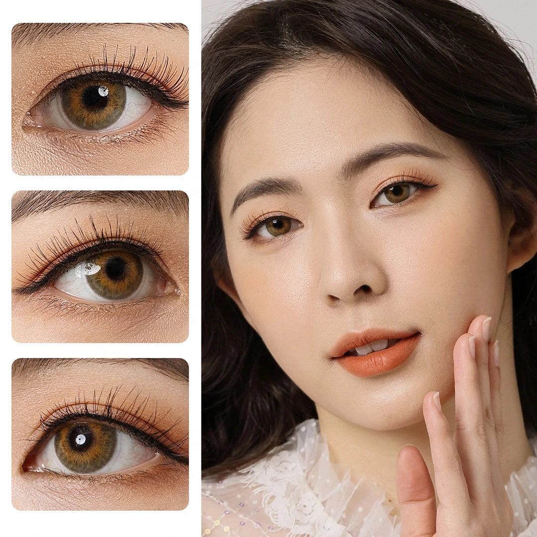 YOUMIKA  -  Contact Lens MYSTERY pupilentes de color Green Contact Lenses Colored Contact Lenses For Eyes 1Pair Eye Color Lens