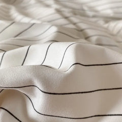 YOUMIKA  -  New Ins Striped Four-piece Cotton Duvet Cover Sets 100%Cotton Bed Sheet Covers Light Luxury Home Bedroom Bedding Set