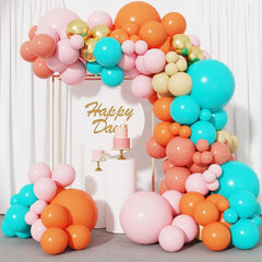 YOUMIKA  -  Party Decoration Balloons Garland Kit Rainbow Balloons for Baby Shower Girls Birthday Weeding Anniversary Party Supplies