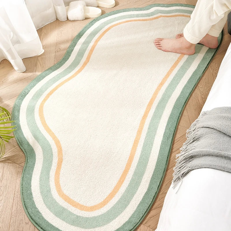 YOUMIKA  -  Carpet for Living Room Special-shaped Soft Home Decoration Bedroom Bedside Plush Mat Large Area  Cloakroom Fluffy Rug