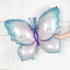 YOUMIKA  -  Large Butterfly Foil Balloon 3D Insect Butterfly Fairy Helium Balloon for Girls Birthday Party Decoration Kids Toy Gift Wedding