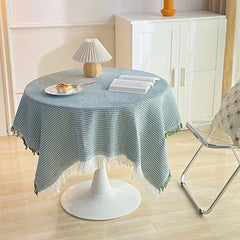 YOUMIKA  -  Rectangle Round Table Cloth Party Soft and Breathable Home Decoration Fashion Modern Minimalism Tassel High Quality Picnic Mat