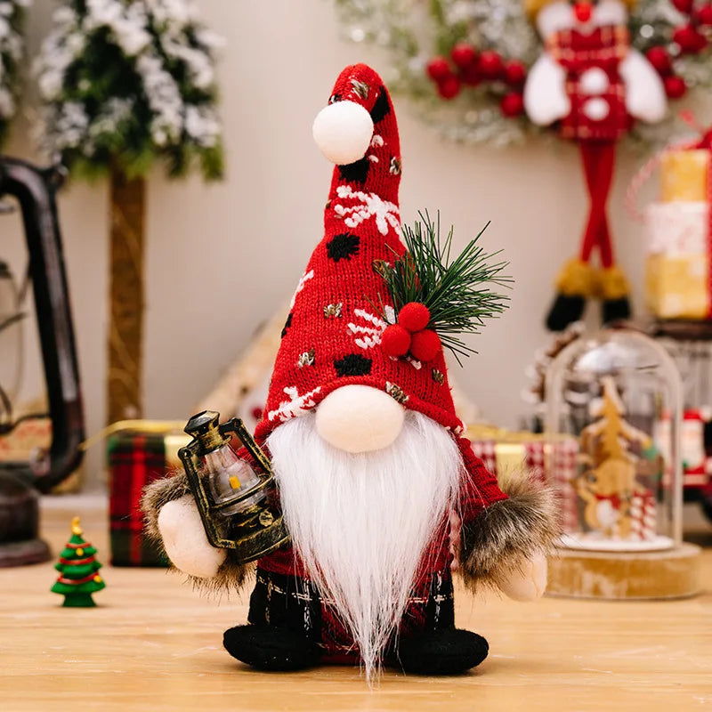 YOUMIKA  -  2024 Christmas Gnome Faceless Doll Ornament Merry Christmas Decorations For Home Navidad Natal Cristmas Xmas Gift New Year 2025