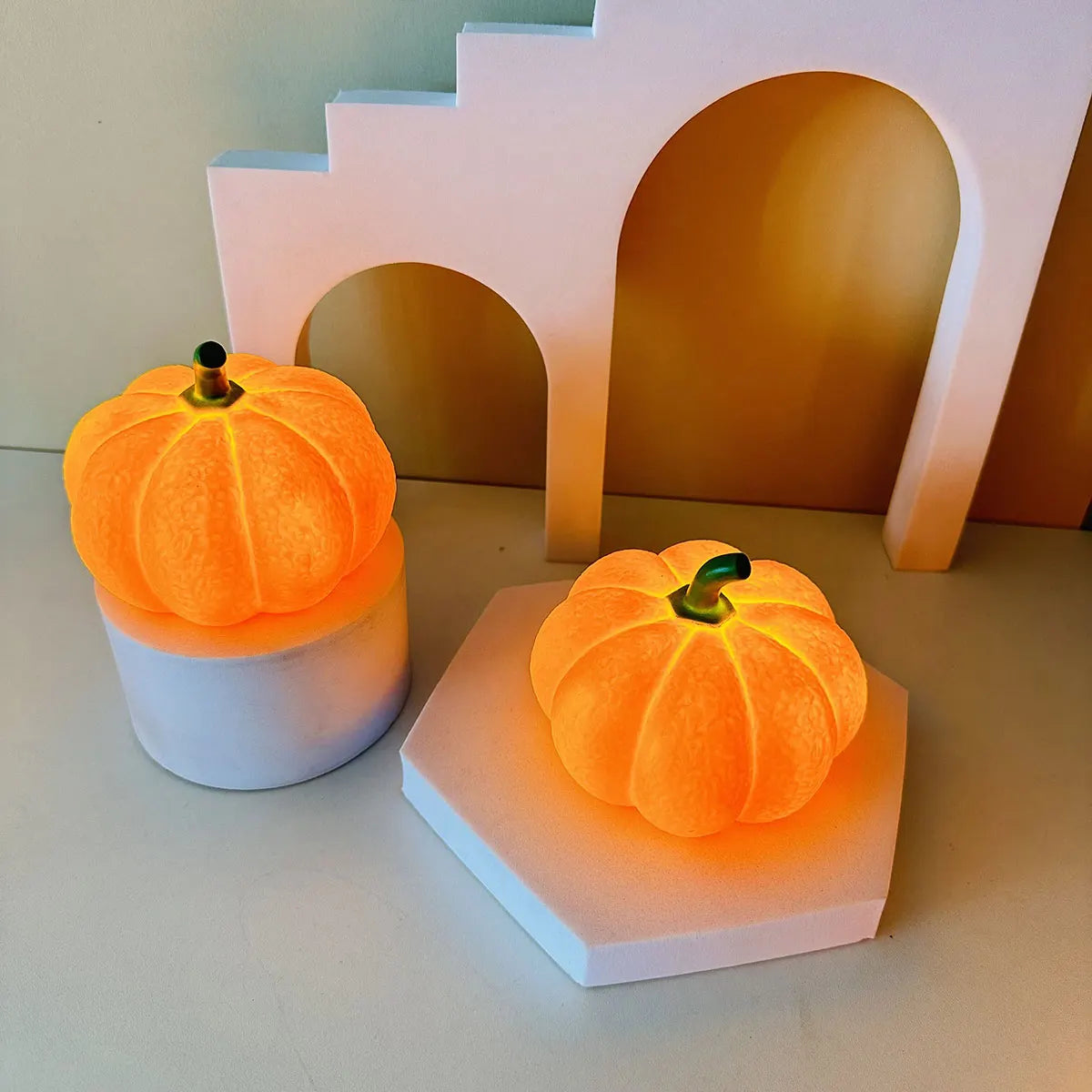 YOUMIKA  -  Halloween decoration Nightlight Bedroom dormitory pumpkin Creative nightlight soft light atmosphere nightlight with sleeping