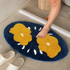 YOUMIKA  -  Door Mat Home Decoration Soft and Fluffy Comfortable Anti Slip Breathable Absorbs Water Quickly Bedroom Bathroom Kitcher Rug