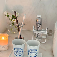 YOUMIKA  -  Retro Aluminum American French Squeezing Toothpaste Holder Squeezing Hand Cream Vertical God Toothpaste Holder