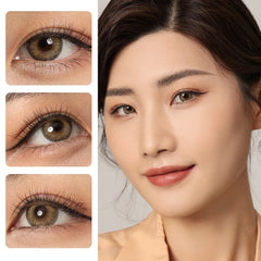 YOUMIKA  -  Contact Lens MYSTERY pupilentes de color Green Contact Lenses Colored Contact Lenses For Eyes 1Pair Eye Color Lens