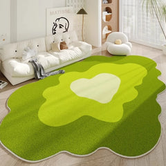 YOUMIKA  - Simple Irregular Living Room Carpet Modern Bedroom Bedside Thickened Large Plush Carpets Home Cloakroom Fluffy Soft Non-slip Rug