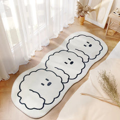 YOUMIKA  -  Carpet for Living Room Cartoon Cute Large Area Home Decoration Children's Bedroom Plush Mat Bedside  Cloakroom Rug