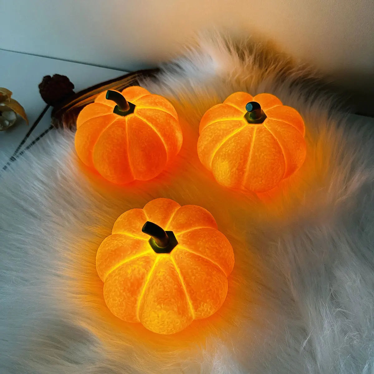 YOUMIKA  -  Halloween decoration Nightlight Bedroom dormitory pumpkin Creative nightlight soft light atmosphere nightlight with sleeping