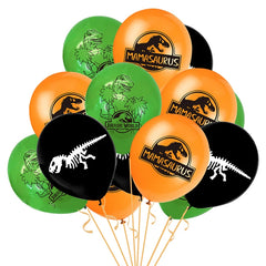 YOUMIKA  -  10Pcs Dinosaur Party Balloons for Boys Birthday Party Jurassic World Jungle Animal Latex Balls Decoration Baby Shower Kids Toy