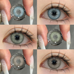 YOUMIKA  -  1 Pair Color Contact Lenses for Eyes Blue Eye Color Lenses Fashion Natural Colored Pupils Brown Lenses Eye Contacts