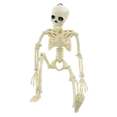 YOUMIKA  -  Halloween Movable Skeleton Fake Human Skull Bones Halloween Party Home Bar Decorations Haunted House Horror Props Ornament Toys