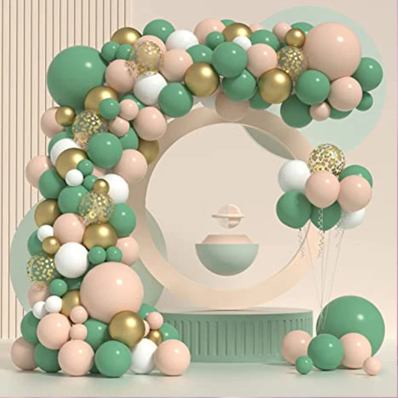 YOUMIKA  -  Boy and Girl Arch Garland Kit For Baby Shower Birthday Engagement Gender Reveal Party Decoration Balloons