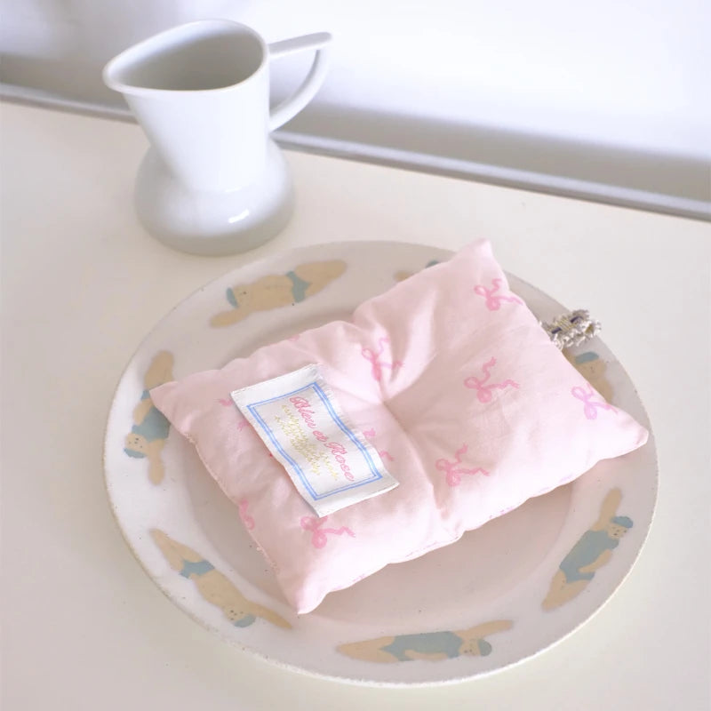 YOUMIKA  -   Insulation and Anti Scalding Table Coaster with Cotton Clip Cute Swing Prop Coasters