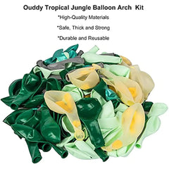 YOUMIKA   -  139Pcs Jungle Safari Party Balloons Arch Garland Kit for Animal Wild One Birthday Dinosaur Party Safari Baby Shower Boy Supplies