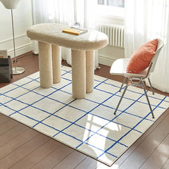 YOUMIKA  -  Carpet for Living Room Plaid Home Decoration Large Area Coffee Tables Bedroom Plush Minimalism Cloakroom Fluffy Rug