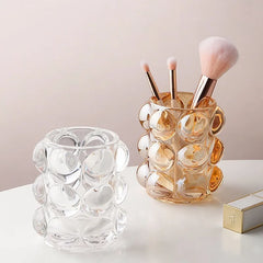 YOUMIKA  -  INS Style Creative Glass Pen  Decoration Eyebrow Makeup  organizer Brush Holder  Girl Cute Desktop Lipstick brush Storage