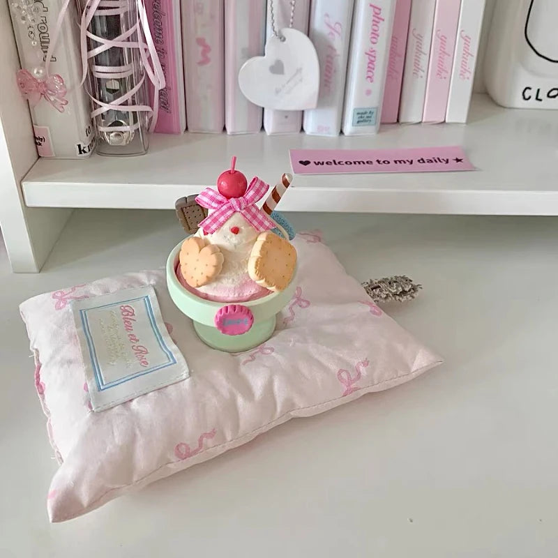 YOUMIKA  -   Insulation and Anti Scalding Table Coaster with Cotton Clip Cute Swing Prop Coasters