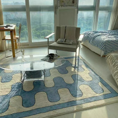 YOUMIKA  - Carpet for Living Room Large Area Soft Bedroom Home Decoration Special-shaped Plush Mat Cloakroom Minimailst Rug